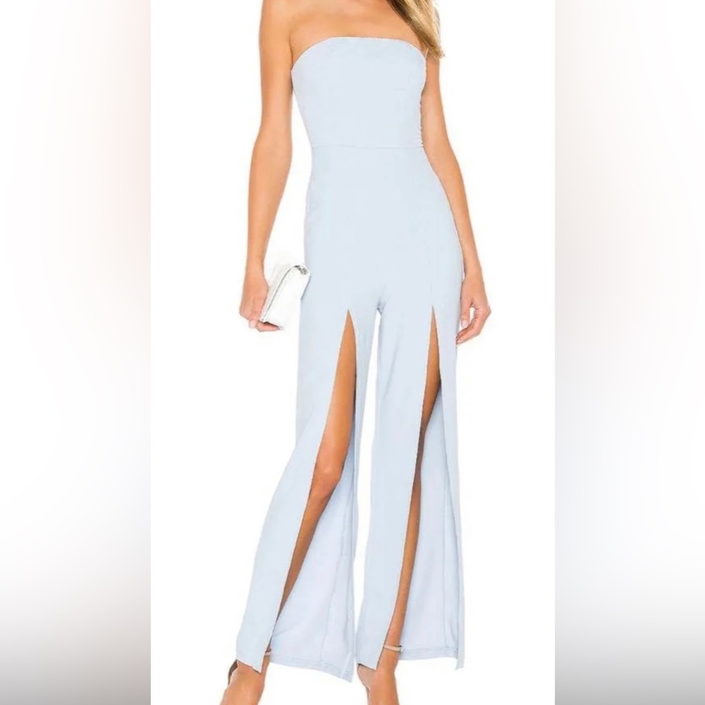 Revolve Superdown Shamika Split Leg Jumpsuit